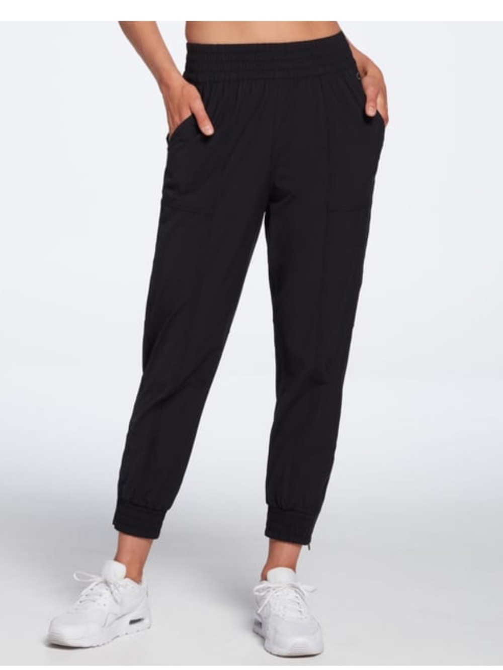 CALIA by Carrie Underwood Black High-Rise Jogger Pants